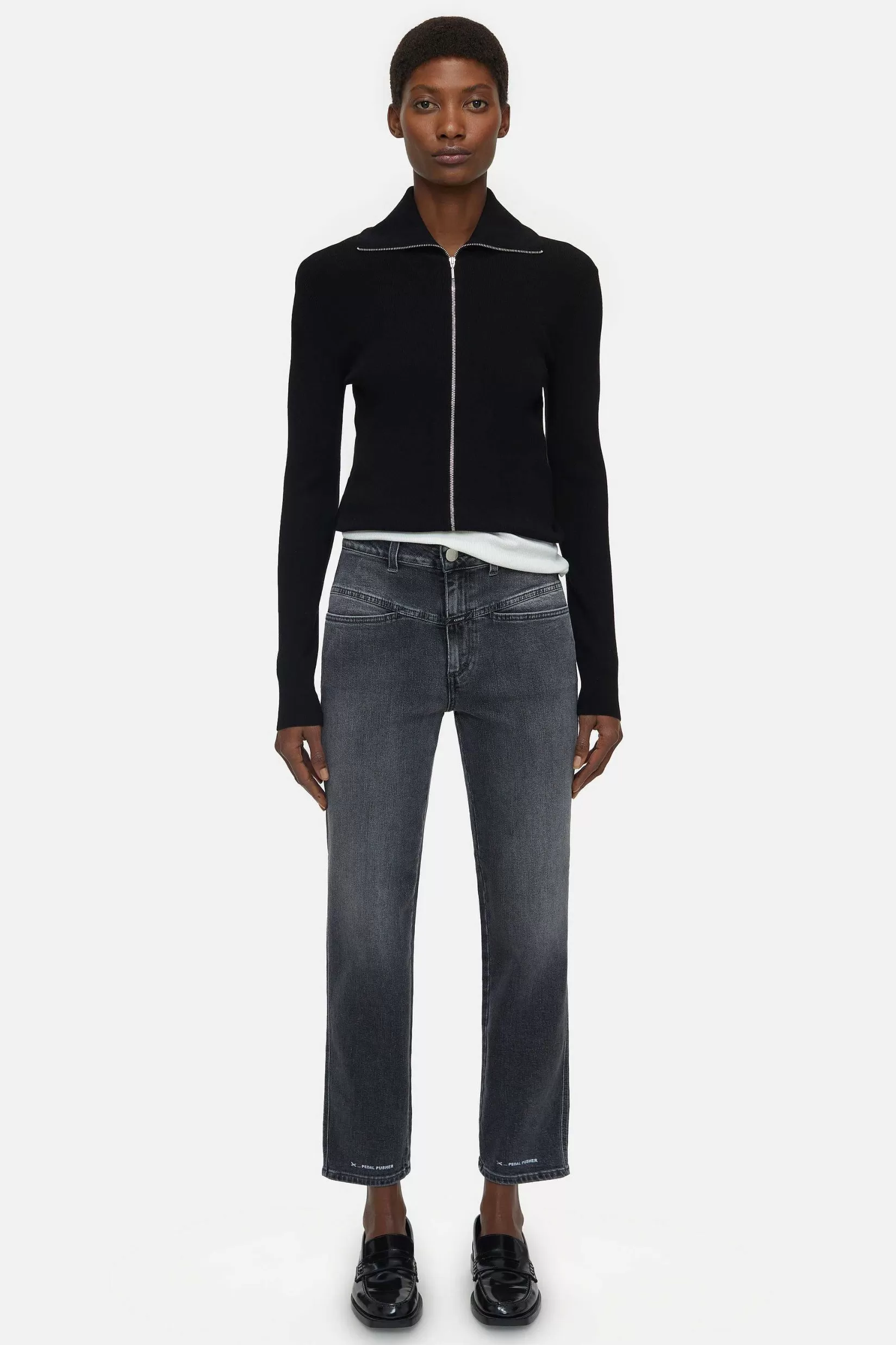 Hot CLOSED Heritage Jeans - Stijlnaam Pedaalduwer Midden Grijs