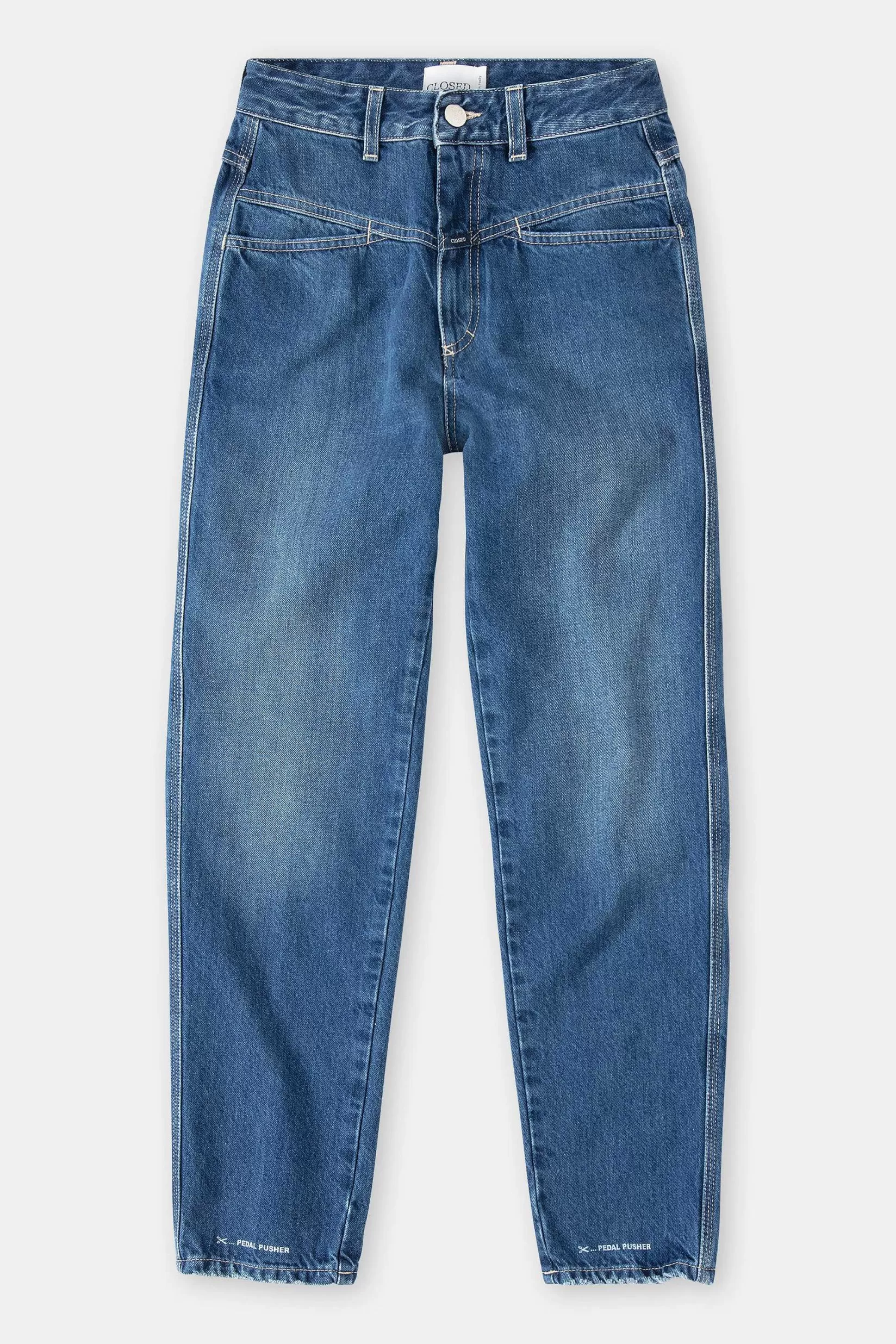 Sale CLOSED Heritage Jeans - Stijlnaam Pedaalduwer Donkerblauw