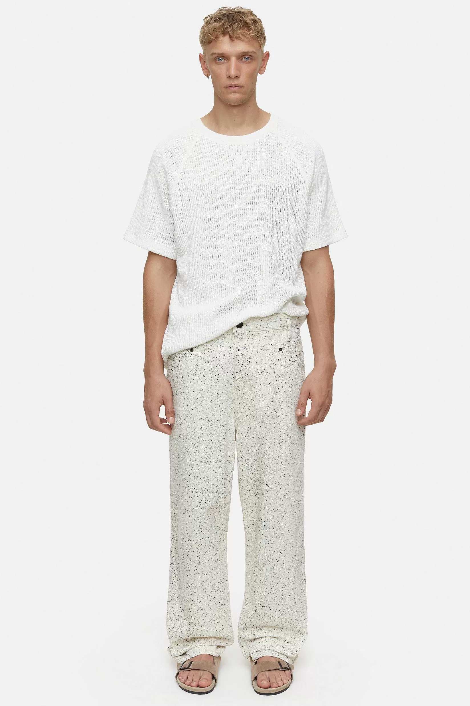 Flash Sale CLOSED Relaxte Jeans - Stijlnaam X-Treme Loose Vanille Creme