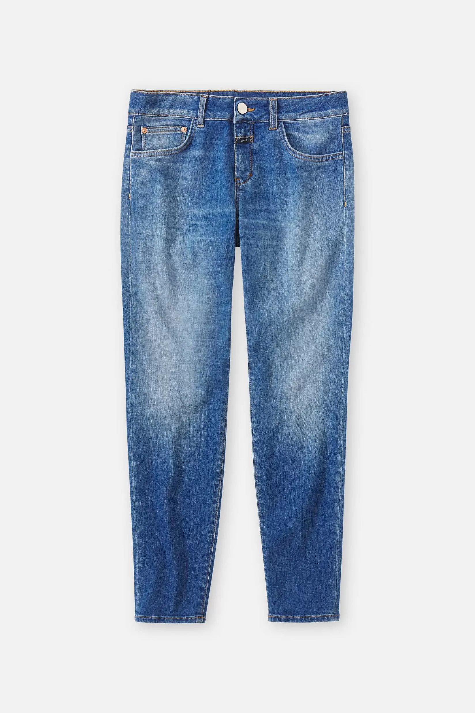 Hot CLOSED Slim Jeans - Stijlnaam Baker Midden Blauw