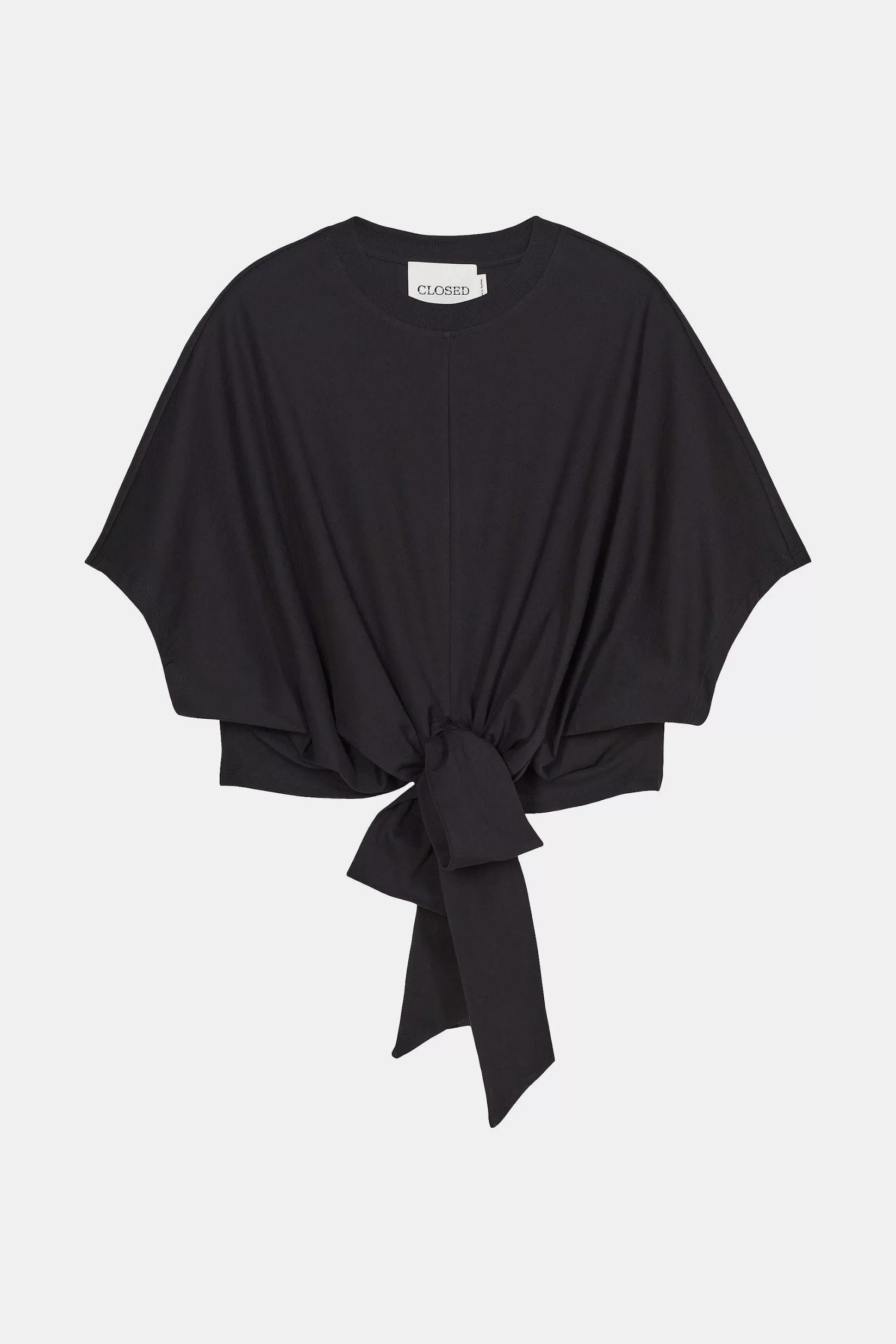 Flash Sale CLOSED Wikkel-T-Shirt Zwart